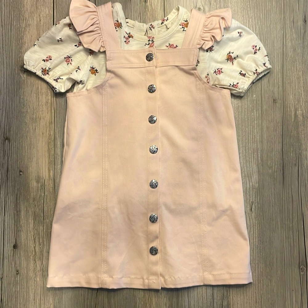 Jessica Simpson Toddler Girl’s Dress Set, Size 3T